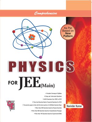 cover image of Comprehensive Physics for JEE (Main)
